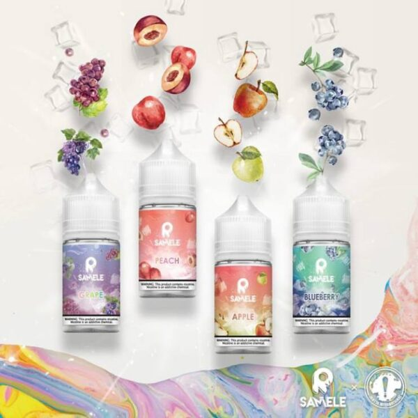 美國原裝 SAMELE冰釀系列 電子菸油 蒸氣果汁 30ML