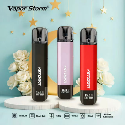 Vapor M4注油主機套裝 高性能 大功率桿子 高清顯示