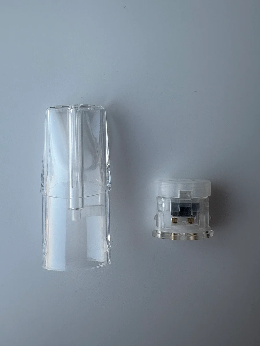 LANA一代透明分離式空彈/空倉 升級底座防漏棉花 適用一代煙桿/大功率主機 台灣現貨