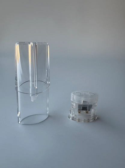 LANA一代透明分離式空彈/空倉 升級底座防漏棉花 適用一代煙桿/大功率主機 台灣現貨