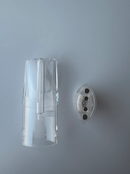 LANA一代透明分離式空彈/空倉 升級底座防漏棉花 適用一代煙桿/大功率主機 台灣現貨