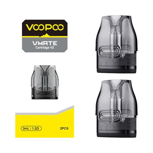 原裝正品 VOOPOO通用空倉（2顆裝）/適配VOOPOO VMATE E/pro/Infinity Edition 台灣現貨