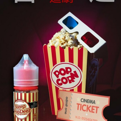 Steep popDeez 焦糖奶油爆米花 電子菸油 小瓶油 30ml/50mg