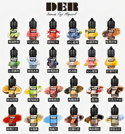 美國進口 DER系列 小菸油 30ml 30mg 新口味 肉桂 鳳梨