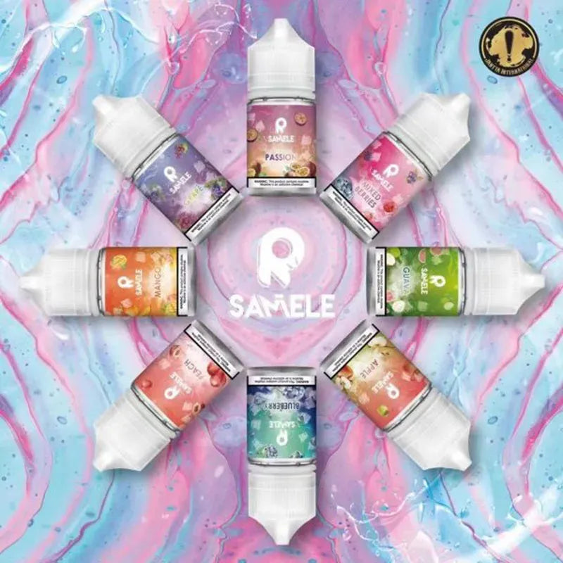 美國原裝 SAMELE冰釀系列 電子菸油 蒸氣果汁 30ML