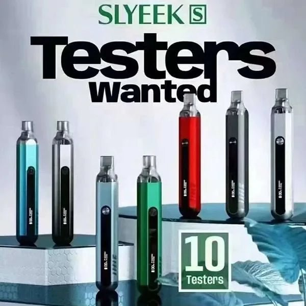 原裝正品 Slyeek S斯萊克Omari-o二代主機套裝（10W/13W）/二代空倉 0.9/1.2（3入組）台灣現貨