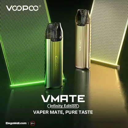 原裝正品 VOOPOO VMATE Infinity Edition主機套装（17W）（附1颗空倉）台灣現貨