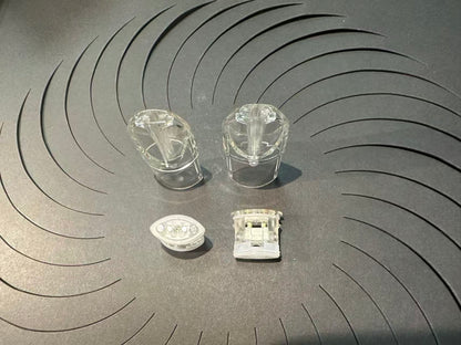 sp2s空彈 透明空彈 煙彈空殼 上下分離空彈 白色陶瓷 1.6ML