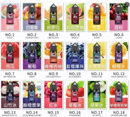 SPACEMAN 太空人系列煙油 丁鹽菸油 30ML 35MG